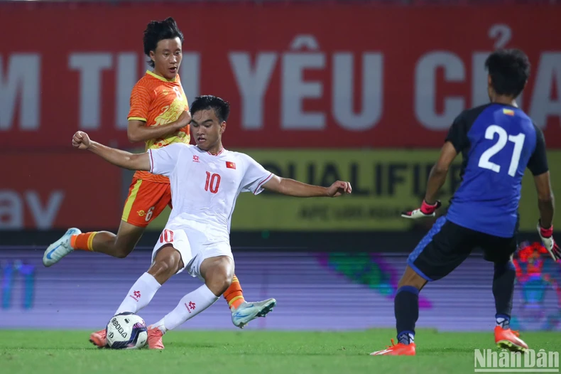 Vòng loại U20 châu Á: Việt Nam thắng đậm 5-0 Bhutan ảnh 2